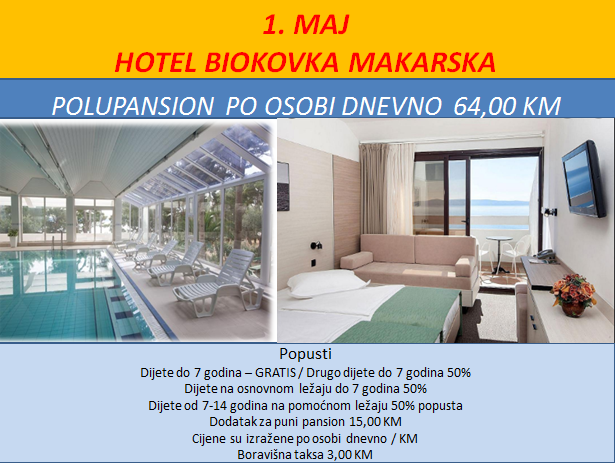 HOTEL BIOKOVKA 3* MAKARSKA